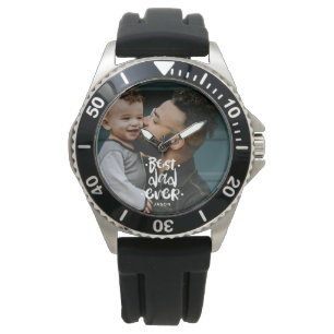 Bästa pappa någonsin Anpassad bild Fars dag presen Armbandsur