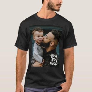 Bästa pappa någonsin Anpassad bild Fars dag-presen T Shirt