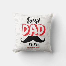 Bästa pappa någonsin Anpassad fadersdagspresent Kudde