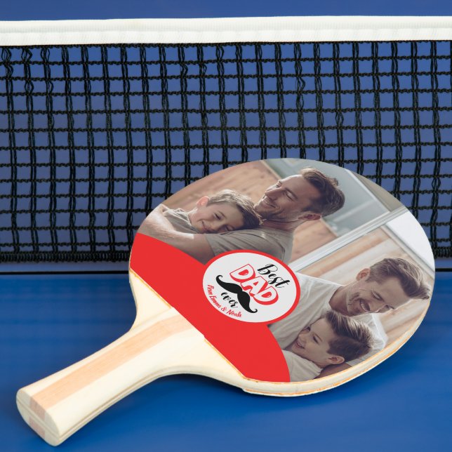 Bästa pappa någonsin Anpassad fadersdagspresent Pingisracket (Insitu)