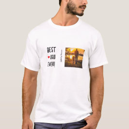 Bästa Pappa någonsin Anpassade Namn T Shirt