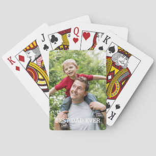 Bästa Pappa någonsin-Anpassningsbar Casinokort