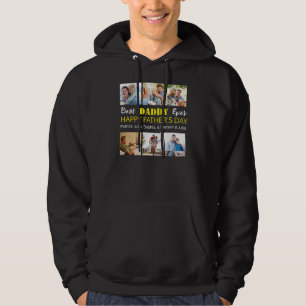 Bästa pappa någonsin: Anpassningsbar Fars dag Phot Hoodie