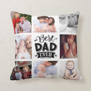 Bästa Pappa någonsin-Anpassningsbar-fotoPersonli Kudde