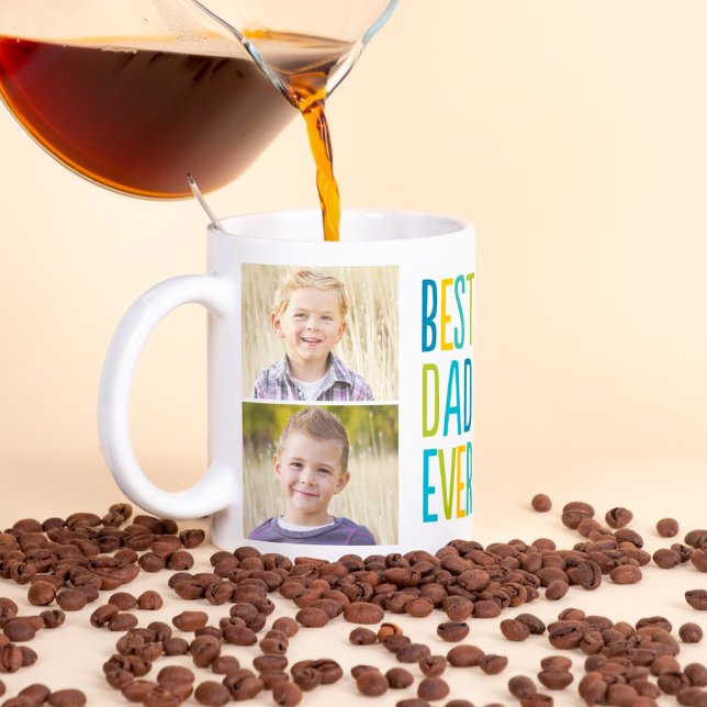Bästa Pappa någonsin-Anpassningsbarna Foto Mugg (Skapare uppladdad)