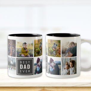 Bästa PAPPA någonsin-Anpassningsbarna Foto Mugg