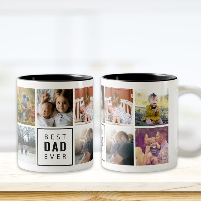 Bästa PAPPA någonsin-Anpassningsbarna Foto Mugg (Skapare uppladdad)