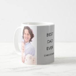 Bästa Pappa någonsin-Anpassningsbarna Foto Namn Mu Kaffemugg
