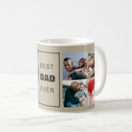 Bästa Pappa någonsin-Anpassningsbarna Foto Personl Kaffemugg