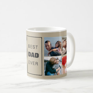 Bästa Pappa någonsin-Anpassningsbarna Foto Personl Kaffemugg