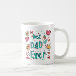 Bästa pappa någonsin Årets far Kaffemugg