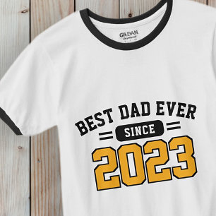 Bästa pappa någonsin Atletisk Modern Priddy Fars d T Shirt