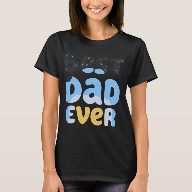 Bästa pappa någonsin Bandit T Shirt (Framsida)
