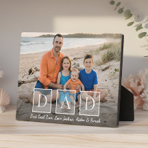 Bästa pappa någonsin Barn Namn Foto