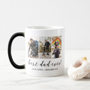 Bästa Pappa någonsin behålla multifoto Magisk Mugg