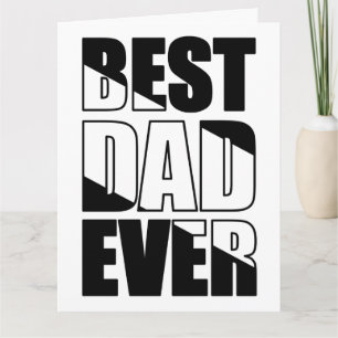 Bästa Pappa någonsin Big Far dag Kort