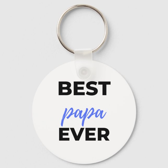 Bästa Pappa någonsin bl Nyckelring (Framsida)