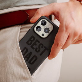 Bästa Pappa någonsin Black | iPhone 6 Fodral