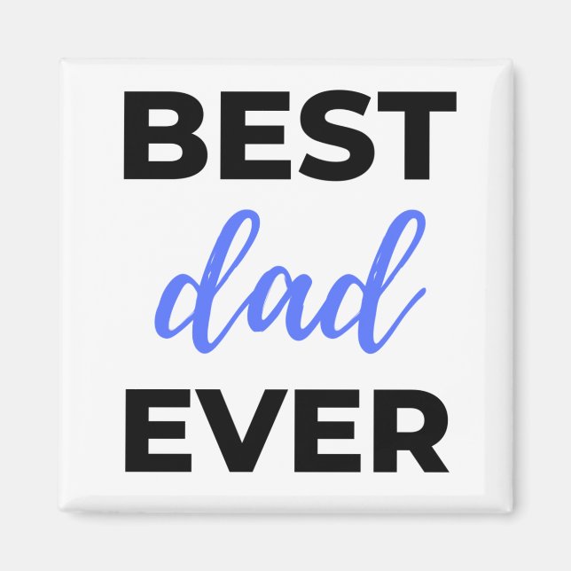 Bästa Pappa någonsin Black Magnet (Framsidan)