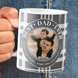 Bästa Pappa någonsin Buffalo Play Anpassningsbar P Kaffemugg