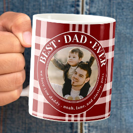 Bästa Pappa någonsin Buffalo Play Anpassningsbar P Kaffemugg