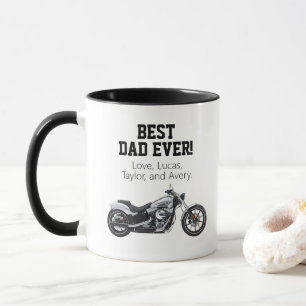 Bästa Pappa någonsin Coola motorcykel Far Bike Mugg