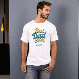 Bästa Pappa någonsin | Coola Personlig Fars dag T Shirt
