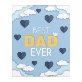 Bästa Pappa någonsin Cute Fars dag