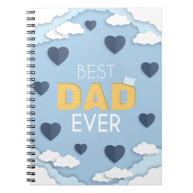 Bästa Pappa någonsin Cute Fars dag Anteckningsbok (Framsidan)