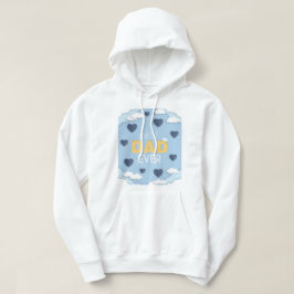 Bästa Pappa någonsin Cute Fars dag Hoodie