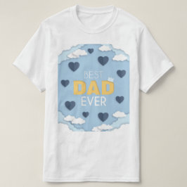 Bästa Pappa någonsin Cute Fars dag T Shirt