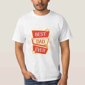 Bästa pappa någonsin design t-shirt
