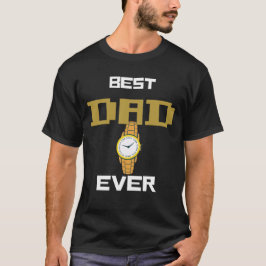 Bästa Pappa någonsin - Elegant Personlig Watch T Shirt