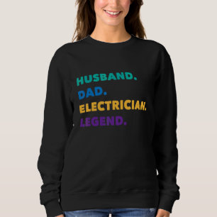 Bästa pappa någonsin elektriker elektroingenjör pa t shirt