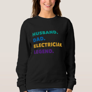 Bästa pappa någonsin elektriker elektroingenjör pa t shirt