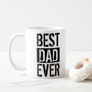 Bästa pappa någonsin Enkel fadersdagspresent Kaffemugg
