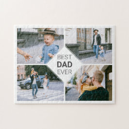 Bästa Pappa någonsin - enklare och modernt fotokol Pussel
