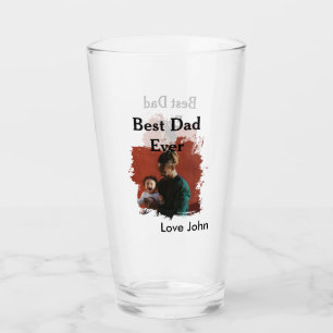 Bästa pappa någonsin faderns pappas present foto n glaskopp