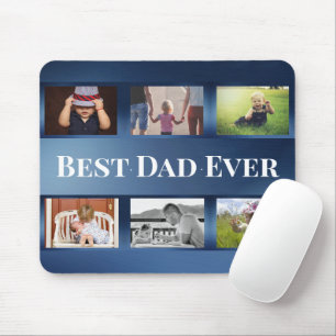 Bästa Pappa någonsin-familjens fotosamlingspets fö Musmatta