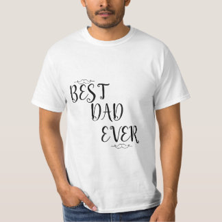 Bästa Pappa någonsin Far-dagen, vacker T-shirt