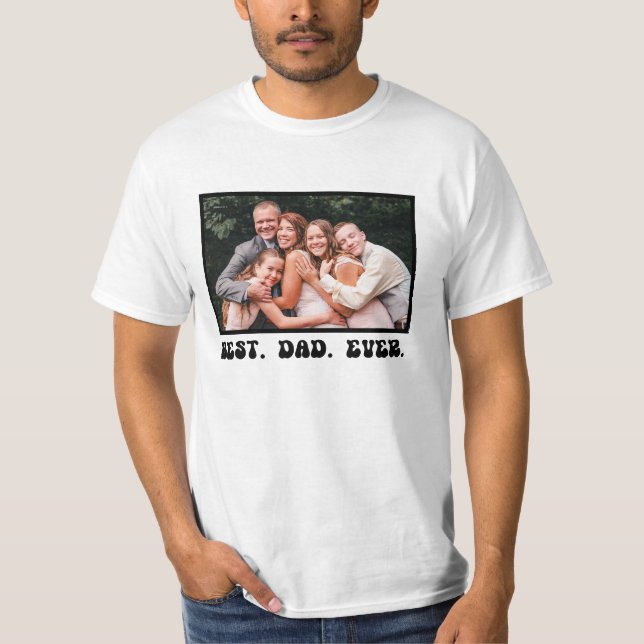 Bästa Pappa någonsin Far Day Shirt T (Framsida)