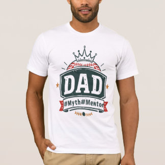 Bästa Pappa någonsin - Far Figur Krona-apparat T Shirt