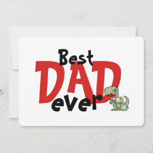 Bästa pappa någonsin fars dag baby pojke kort