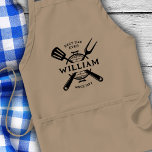 Bästa Pappa någonsin Fars dag BBQ Grill Förkläde<br><div class="desc">Bästa Pappa någonsin Retro BBQ Grill Fars dag Vuxen Apron</div>