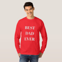 Bästa Pappa någonsin Fars dag Birthday Gift Red 20