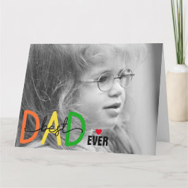 Bästa pappa någonsin Fars dag Falt kort