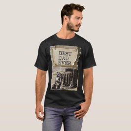 Bästa Pappa någonsin Fars dag-fotograf Antique T Shirt