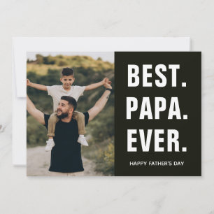 Bästa. Pappa. Någonsin. Fars dag  Kort
