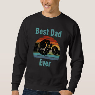 Bästa Pappa någonsin Fars dag Lång Ärmad Tröja