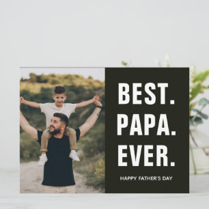 Bästa. Pappa. Någonsin. Fars dag Meddelande